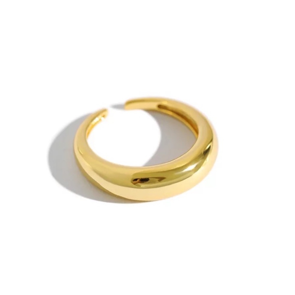 Talia - thin dome ring - 925 sterling silver, hypoallergenic and non tar…